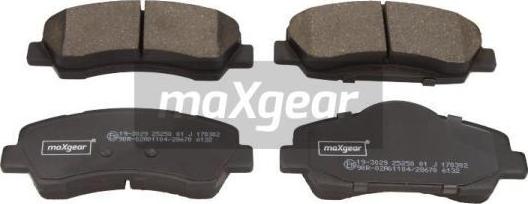 Maxgear 19-3029 - Set placute frana,frana disc aaoparts.ro