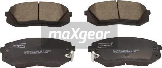 Maxgear 19-3023 - Set placute frana,frana disc aaoparts.ro