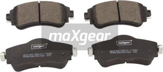 Maxgear 19-3027 - Set placute frana,frana disc aaoparts.ro