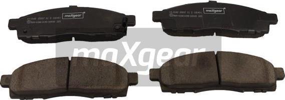 Maxgear 19-3160 - Set placute frana,frana disc aaoparts.ro