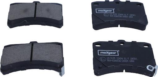 Maxgear 19-3135 - Set placute frana,frana disc aaoparts.ro