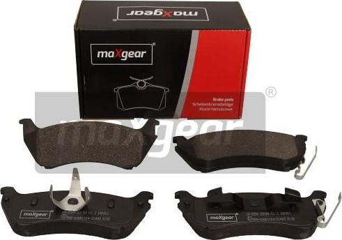 Maxgear 19-3394 - Set placute frana,frana disc aaoparts.ro