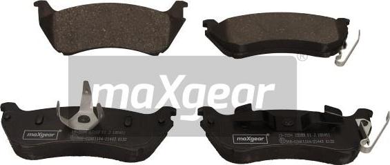 Maxgear 19-3394 - Set placute frana,frana disc aaoparts.ro