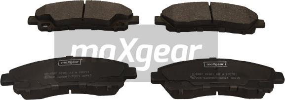 Maxgear 19-3397 - Set placute frana,frana disc aaoparts.ro