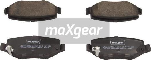 Maxgear 19-2993 - Set placute frana,frana disc aaoparts.ro