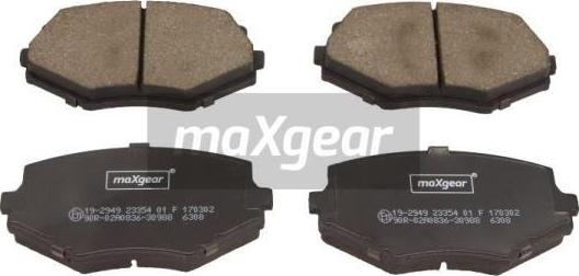 Maxgear 19-2949 - Set placute frana,frana disc aaoparts.ro