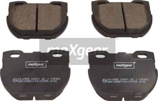 Maxgear 19-2955 - Set placute frana,frana disc aaoparts.ro