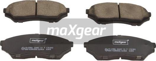 Maxgear 19-2956 - Set placute frana,frana disc aaoparts.ro