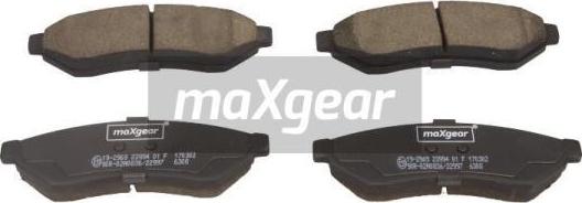 Maxgear 19-2969 - Set placute frana,frana disc aaoparts.ro