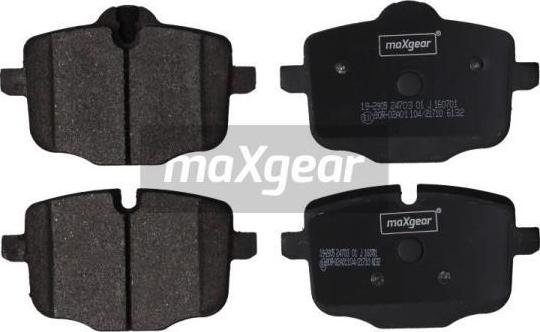 Maxgear 19-2905 - Set placute frana,frana disc aaoparts.ro