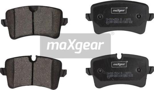 Maxgear 19-2919 - Set placute frana,frana disc aaoparts.ro