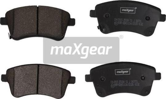 Maxgear 19-2915 - Set placute frana,frana disc aaoparts.ro