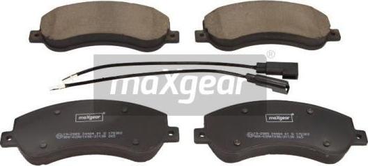 Maxgear 19-2989 - Set placute frana,frana disc aaoparts.ro