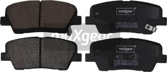 Maxgear 19-2925 - Set placute frana,frana disc aaoparts.ro