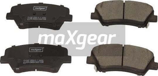 Maxgear 19-2927 - Set placute frana,frana disc aaoparts.ro