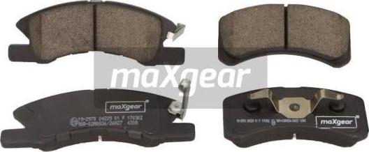 Maxgear 19-2978 - Set placute frana,frana disc aaoparts.ro