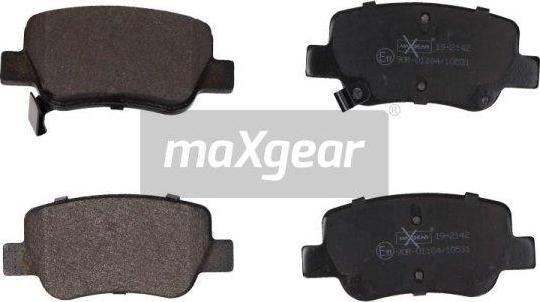 Maxgear 19-2142 - Set placute frana,frana disc aaoparts.ro