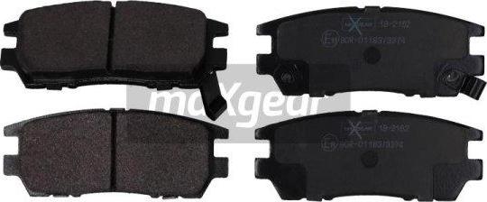 Maxgear 19-2162 - Set placute frana,frana disc aaoparts.ro