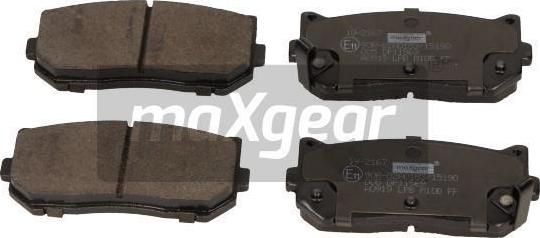 Maxgear 19-2167 - Set placute frana,frana disc aaoparts.ro