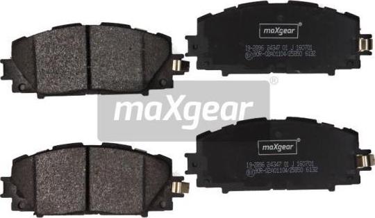 Maxgear 19-2896 - Set placute frana,frana disc aaoparts.ro