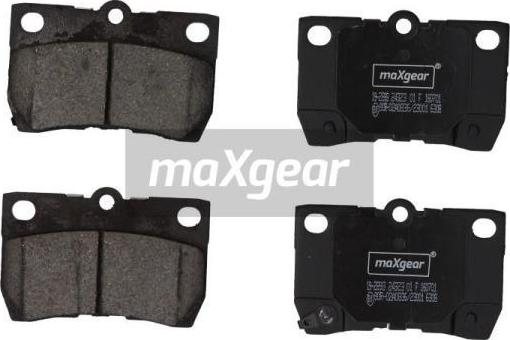 Maxgear 19-2893 - Set placute frana,frana disc aaoparts.ro