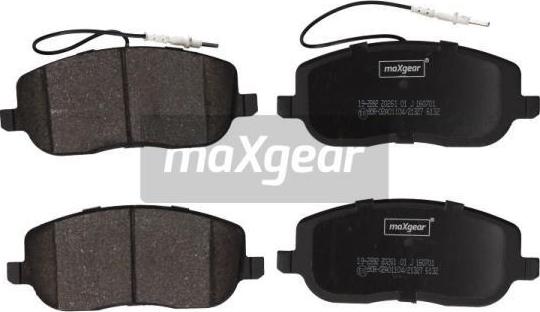 Maxgear 19-2892 - Set placute frana,frana disc aaoparts.ro