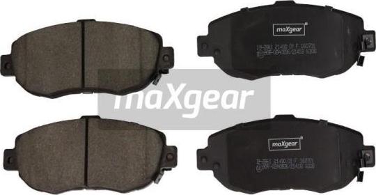 Maxgear 19-2861 - Set placute frana,frana disc aaoparts.ro