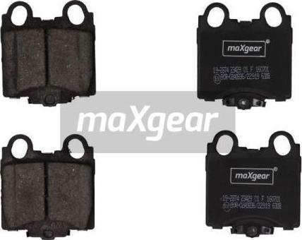 Maxgear 19-2874 - Set placute frana,frana disc aaoparts.ro