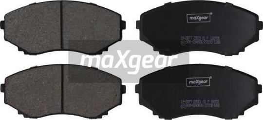 Maxgear 19-2877 - Set placute frana,frana disc aaoparts.ro