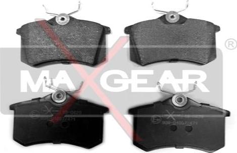 Maxgear 19-0429 - Set placute frana,frana disc aaoparts.ro