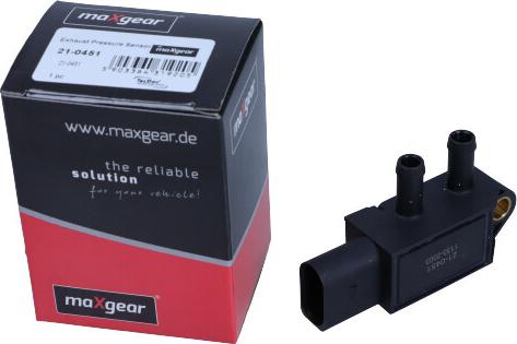 Maxgear 21-0451 - Senzor, presiune gaze evacuare aaoparts.ro