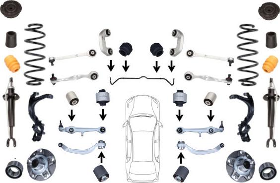 Maxgear MAX03 - Suspensie roata aaoparts.ro