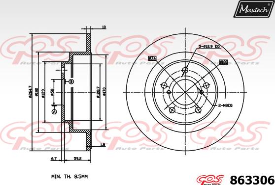 Maxtech 5271016 - Articulatie directie, suspensie roata aaoparts.ro