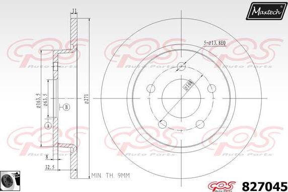 Maxtech 5271018 - Articulatie directie, suspensie roata aaoparts.ro