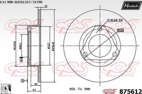 Maxtech 5271022 - Articulatie directie, suspensie roata aaoparts.ro