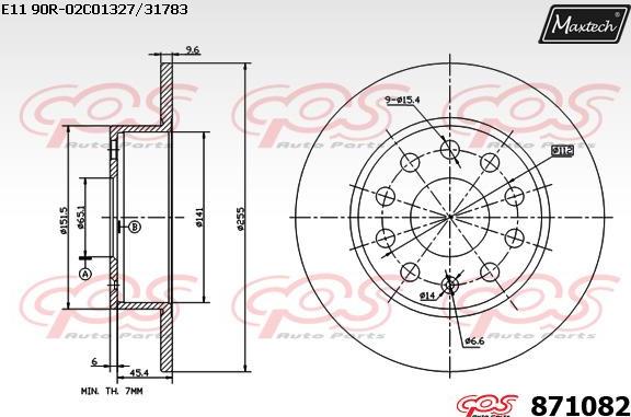 Maxtech 5277218 - Articulatie directie, suspensie roata aaoparts.ro