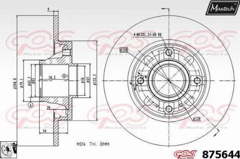 Comline ADC3002 - Disc frana aaoparts.ro