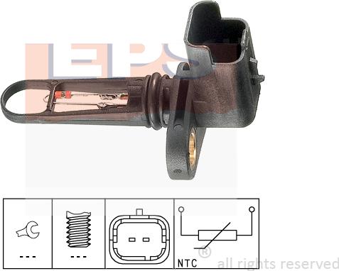 MDR EPS-1994 021 - Senzor,temperatura aer admisie aaoparts.ro