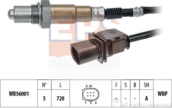 MDR EPS-1998 422 - Sonda Lambda aaoparts.ro