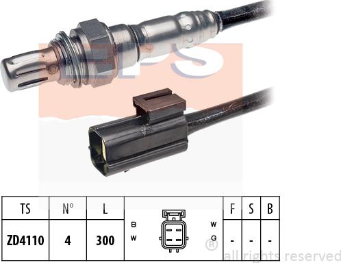 MDR EPS-1998 106 - Sonda Lambda aaoparts.ro