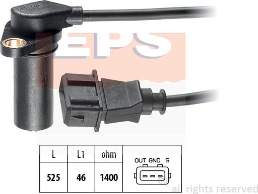 MDR EPS-1953 068 - Senzor impulsuri, arbore cotit aaoparts.ro