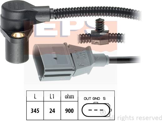 MDR EPS-1953 287 - Senzor impulsuri, arbore cotit aaoparts.ro