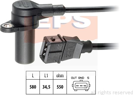 MDR EPS-1953 238 - Senzor impulsuri, arbore cotit aaoparts.ro