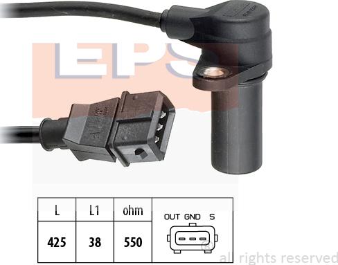 MDR EPS-1953 271 - Senzor impulsuri, arbore cotit aaoparts.ro