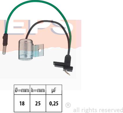 MDR EPS-1130 127 - Condensator, aprindere aaoparts.ro