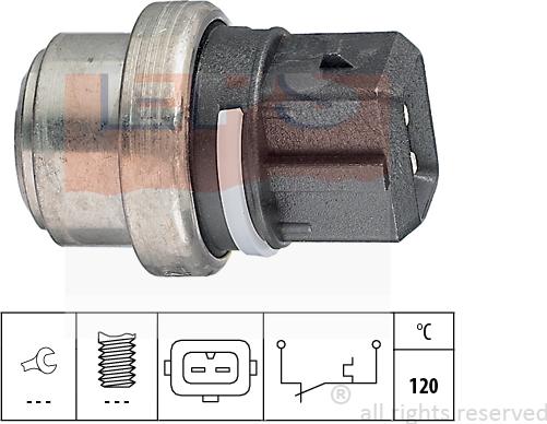 MDR EPS-1840 074 - Senzor,temperatura lichid de racire aaoparts.ro