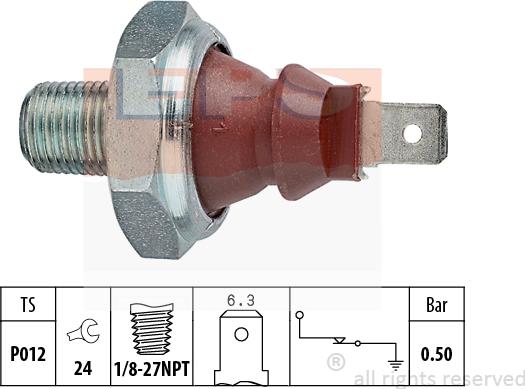 MDR EPS-1800 047 - Senzor,presiune ulei aaoparts.ro