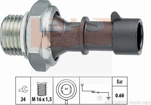 MDR EPS-1800 086 - Senzor,presiune ulei aaoparts.ro