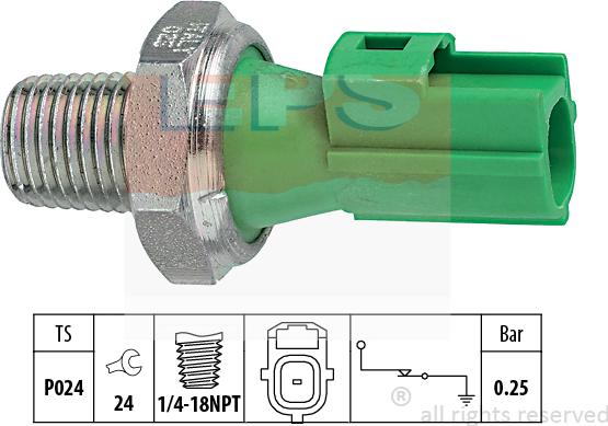 MDR EPS-1800 146 - Senzor,presiune ulei aaoparts.ro