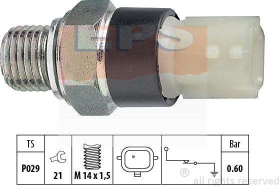 MDR EPS-1800 178 - Senzor,presiune ulei aaoparts.ro
